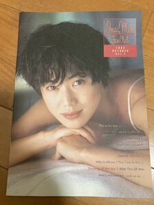  rare Imai Miki fan club bulletin 1992 Vol.1. former times scraps 