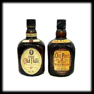 1円～ 未開栓 ■ グランドオールドパー ■ Grand Old Parr 12年 スコッチ ウイスキー 750ml 2本セット