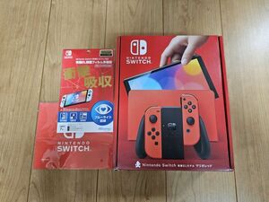 [新品･おまけ付] Nintendo Switch 有機ELモデル マリオレッド