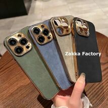 ブラック iPhone14ProMaxケース L レザー カバー ガラスフィルム iPhoneケース 14プロマックス プロマックス かわいい おしゃれ 韓国_画像7