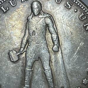 WX1411流浪幣 アベンジャーズ ソー 天眼 鷹紋 外国硬貨 貿易銀 海外古銭 コレクションコイン 貨幣 重さ約25gの画像2