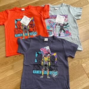 仮面ライダー　リバイス　半袖Tシャツ 110 3枚