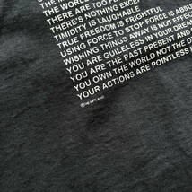 【Vintage】Jenny Holzer Tシャツ Truisms ジェニー ホルツァー HEARTLAND ユーロ 1990年代 ブラック XL_画像3