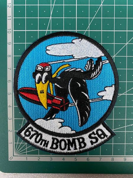 NO.091 BOMB SQ ミリタリーワッペン