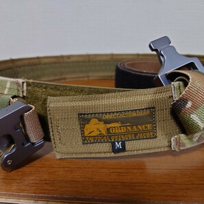 ORDNANCE TACTICAL OKINAWA オードナンスPISTOL BELT MOLLE SYSTEM ピストルベルトモールシステム 実物 の画像1