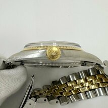 ROLEX ロレックス 1601/3 Date Just デイトジャスト シルバー USブレスレット 自動巻き J59660_画像4