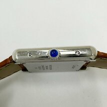 値下げ Cartier カルティエ W5200020 Tank Solo SM タンクソロ パイソン柄 クオーツ J57070_画像4