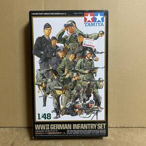 タミヤ 1/48 WWII ドイツ国防軍歩兵チーム ！