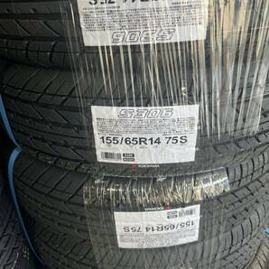 2023年製 送料込み4本 16500円～ 155/65R14 ヨコハマタイヤ S306 新品タイヤ 4本セットの画像1