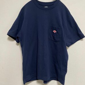 DANTON ダントン 胸ポケットTシャツ JD-9041