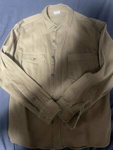 No.2033007 FREEWHEELERS WORK SHIRT Gemsa DARK BEIGE フリーホイーラーズ　ワークシャツ　サイズ17.5