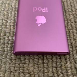 ☆美品 動作確認済 iPod nano アイポッドナノ 第7世代 パープル Bluetooth フィットネスAPPの画像4