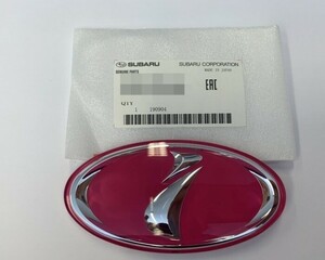 ★希少品★ スバル純正 SUBARU インプレッサ WRX STI チェリーピンク フロントエンブレム GDA/GDB/GGA/GGB 2000/02~2001/08