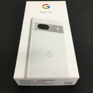 au Google Pixel 7a 128GB Snow ホワイト 未使用 グーグルピクセル