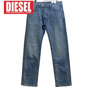 W34×L30/ディーゼル DIESEL ジーンズ デニム ブランド メンズ ストレート ストレッチ ボタンフライ ミッドウエスト SAFADO RB066