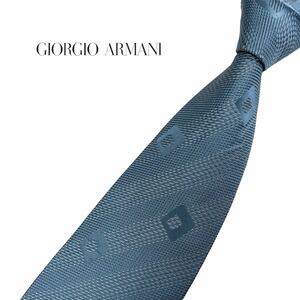 GIORGIO ARMANI ネクタイ レジメンタル柄 ストライプ柄 スクエア柄 ジョルジオアルマーニ USED 中古 m933