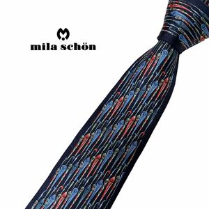 mila schon ネクタイ 傘の柄 ミラショーン USED 中古 m985