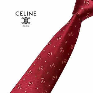 CELINE ネクタイ マカダム柄 パターン柄 セリーヌ USED 中古 m998