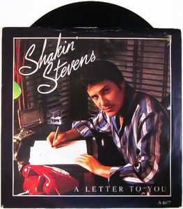 廃盤 EP レコード ★ 人気盤!!! 80's ネオロカ ポップ ロックンロール ★ SHAKIN' STEVENS / A LETTER TO YOU ★ ネオロカビリー