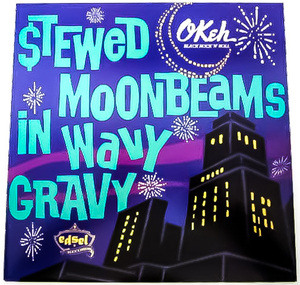 美盤 良好 ★ 廃盤 LP レコード ★ 人気名盤!!! 1989年 UK盤 ★ STEWED MOONBEAMS IN WAVY GRAVY ★ R&B 50's ロックンロール ロカビリー