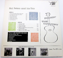 ほぼ新品同様 ★ 廃盤 LP レコード ★ 1989年 オリジナル盤 ★ Hal Peters and his Trio / ROCKIN' THE COUNTRY ★フィンランド ロカビリー_画像2
