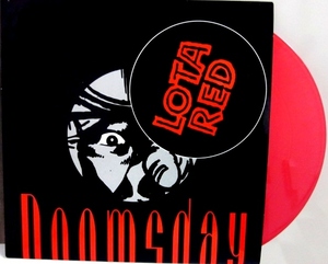 ほぼ新品同様 ★ 廃盤 12' レコード★ 貴重レア盤 限定盤 1994年 オリジナル盤 LOTA RED / Doomsday ドイツ ネオロカビリー サイコビリー