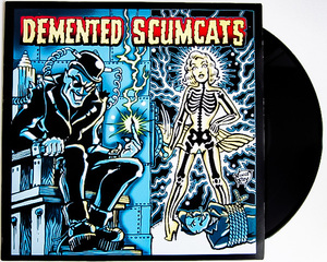 廃盤 レコード ★ スペシャル サイコビリー !!! ★ DEMENTED SCUMCATS Demented Are Go ディメンテッド アー ゴー Klingonz ネオロカビリー