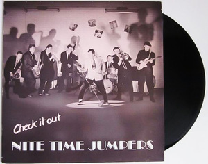 綺麗 良好★ 廃盤 LP レコード ★ 1st アルバム!! 1990年 オリジナル盤 フィンランド ネオロカ ジャイブ NITE TIME JUMPERS ネオロカビリー