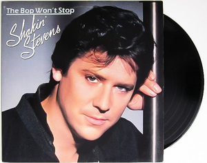 廃盤 LP レコード ★貴重 Promo (見本盤) 1983年 日本盤 内容最高!!! 80s ポップ ネオロカ ロックンロール SHAKIN' STEVENS ネオロカビリー