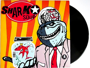 【新品】廃盤 LP レコード 入手困難!! 1stアルバム デビュー盤 Shark Soup ネオロカ パンカビリー サイコビリー ネオロカビリー Living End