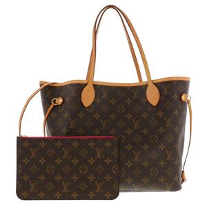 LOUIS VUITTON ルイヴィトン バッグ トートバッグ M41177 Brown Leather ネヴァーフルMM