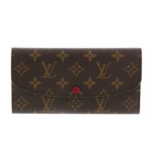 LOUIS VUITTON ルイヴィトン 財布 長財布(小銭入有) M60697 Brown MonogramCanvas ポルトフォイユ・エミリー