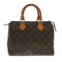 LOUIS VUITTON ルイヴィトン バッグ ハンドバッグ M41528 Brown Monogram Canvas スピーディ25_画像1