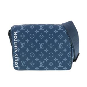 【水曜定休日・木曜発送】【美品】【RI】LOUIS VUITTON ルイヴィトン バッグ ショルダーバッグ M23785 Blue/ブルー ディストリクトPM NV3