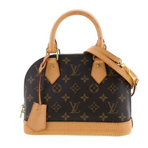 【水曜定休日・木曜発送】【中古】【RI】LOUIS VUITTON ルイヴィトン バッグ ハンドバッグ M53152 Brown/ブラウン モノグラム アルマBB