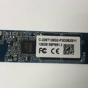 M.2 SSD 128GB PHISON C-228T128G2-P3D2B2S11 中古動作品 ssd 128GB .....の画像1