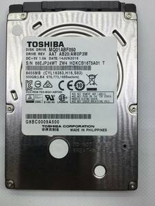 ★7mm★　東芝 2.5インチSATA 500 GB 5400 RPM ハードディスク・正常品 .....