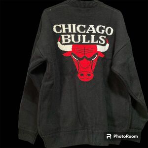 新品・未使用フリークスストア・CHICAGO Bulls・カーディガンブラックm