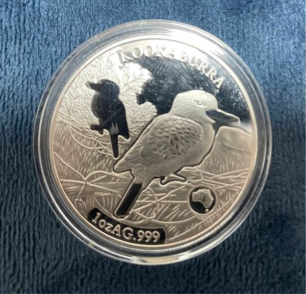 2019年オーストラリアカワセミ 1oz記念コイン