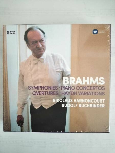 ブラームス　交響曲全集ほか　CD5枚組　アーノンクール&ベルリン・フィル他