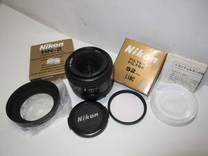 Nikon AF 28mmf2.8D ( フード、フィルター付き) ■動作OK■良品■ 10692 