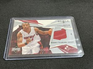 アッパーデック NBAカード ヒート カロンバトラー CARON BUTLER ジャージ 250枚限定 No.1 送料185円