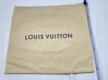 ④ LOUIS VUITTON ルイ ヴィトン 保存袋 布袋 収納袋 保護袋 巾着袋 約42×41㎝ 送料185円_画像1