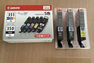 Canon BCI-351XL+350XL/5MP【大容量タイプ】内3個のみ