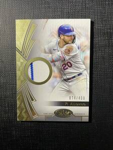 ピート・アロンソ ジャージレリックカード Pete Alonso Topps tier one 2023 Jersey Patch メッツ 千賀滉大同僚 wbcアメリカ代表 game used