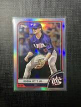 Bobby Witt jr ウィットjr 2023 topps world baseball classic wbc アメリカ代表 ロイヤルズ_画像1