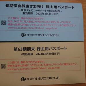 オリエンタルランド株主優待券５枚セット(使用期限2025年1月31日までの優待券４枚と2024年6月30日までの優待券１枚)＊送料込みの画像4