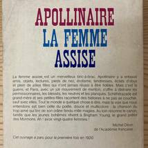 【仏語洋書】坐る女 LA FEMME ASSISE / ギヨーム・アポリネール Guillaume Apollinaire（著）_画像2