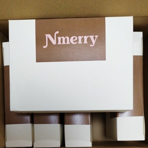 Nmerry ブラ　 Lサイズ　ブラウン　5箱