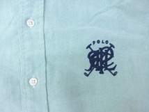 RALPH LAUREN ラルフローレン 長袖シャツ S 170/92A CUSTOM FIT 7988266ZBAB 100%Cotton Made in Philippines_画像4